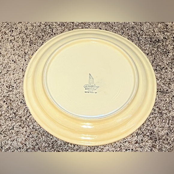 VTG  Red Wing Ardennes Pattern Chop Plate 1940’s 10” - Picture 3 of 4